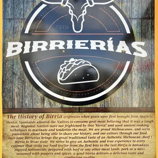 the history of birreias
