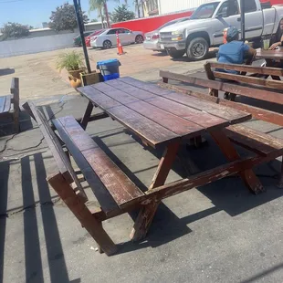 Outdoor seating