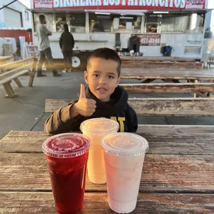 Horchata and Jamaica