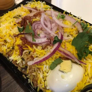 Goat biryani