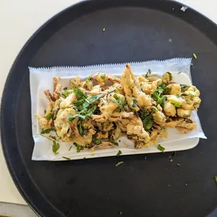 Onion &amp; spinach pakoda