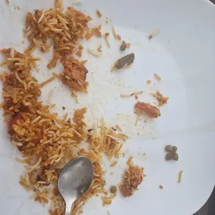 Vijayvada chicken Biryani Mixed with veggies