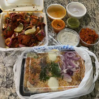 Tandoori chicken full