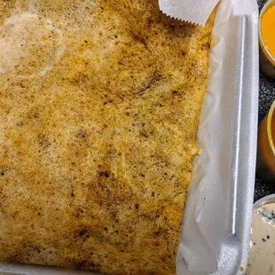 Take-out Mysore special dosa