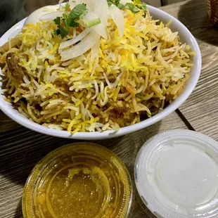 Goat Dum Biryani