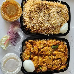 Chicken 65 Biryani Boneless and Chicken Dum Biryani