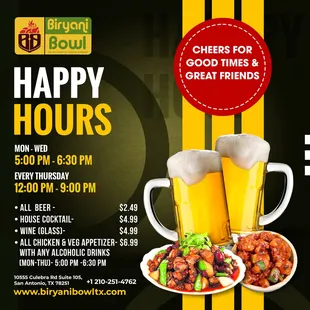 happy hours