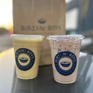 Kashmiri Pink Chai &amp; Mango Lassi