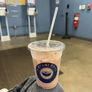 Iced Kashmiri Pink Chai