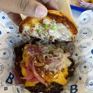 Anaheim Chapli Kabob Burger