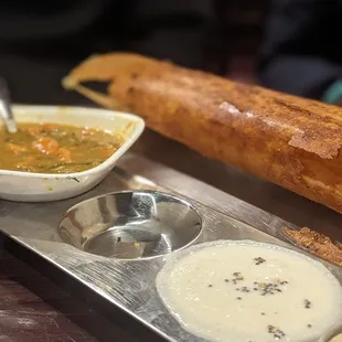 Ghee kaaram dosa