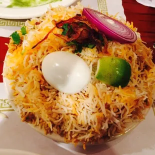 Mutton Biryani.