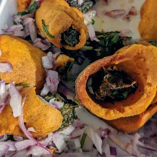 Mirchi Bahji - super hot jalapenos but in the same rock-hard inedible batter