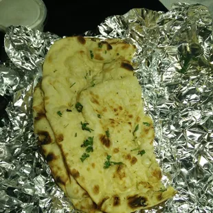 Garlic naan