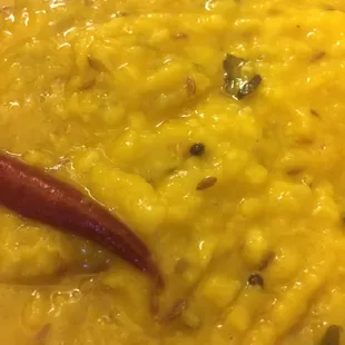 Nothing plain about the Plain Dal Fry - bursting with flavor!