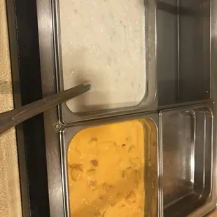  a variety of food items