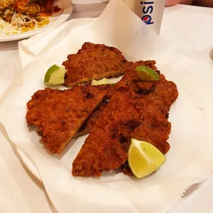 Chicken kebob something...a surprise compliments of Chef Suhel!