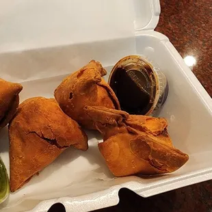 Veggie Samosa = deliciousness