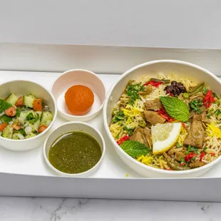 Premium Vegan Biryani Box