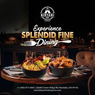 Indulge in elegance and flavor at our splendid fine dining oasis. Every dish tells a story of culinary mastery and exquisite taste!