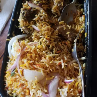 Gongura Goat Biryani