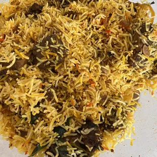 Family Goat Ghee Roast Biryani