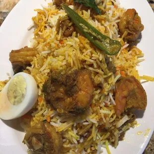 Shrimp Biryani