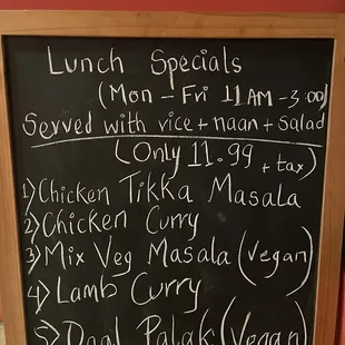 Lunch Special