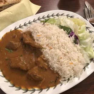 Lamb Curry Lunch Special ($10.99, 4 stars)