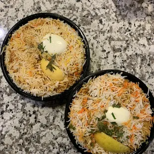 Chicken Biryani Goat Biryani