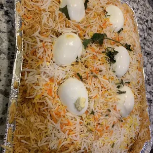 Family Goat Biryani