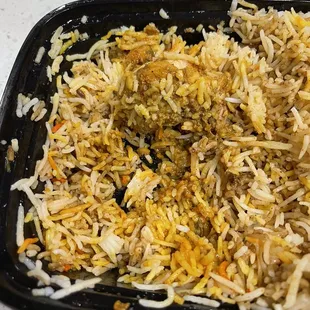 Gongura Chicken Biryani..