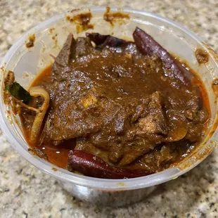 Mutton Pepper fry ~ 3/5