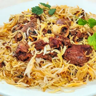Goat Dum Biryani