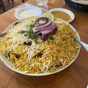 Goat Fry Biryani