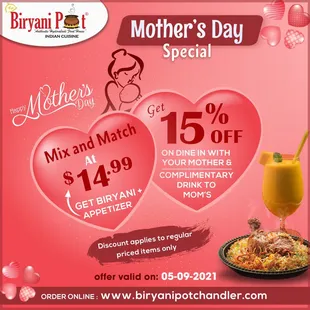 Mother&apos;s Day 2021 Specials