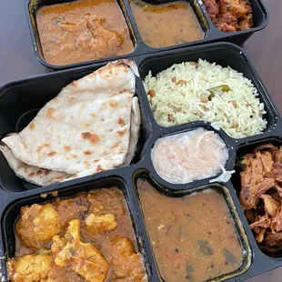 Chicken and Veg Lunch Combos