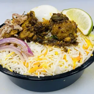 Gongura Chicken Biryani