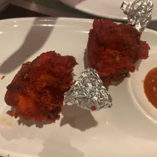 Chicken lollipops