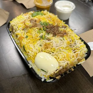 Goat Ghee Roast Biryani