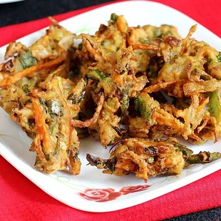 Mix Veg Pakora... Veggie fritters.