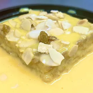 a slice of dessert on a plate