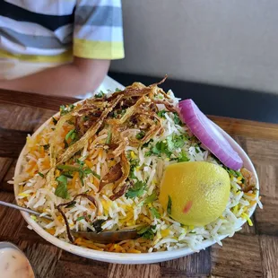 Veg biryani