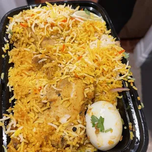 Egg shell not cleaned completely