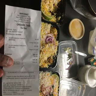 Vijayawada Paneer Biryani