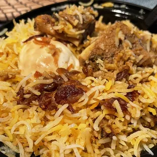 Mutton Biryani (Bone-in Goat)