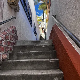 Stairway to heaven down the street from Badassery