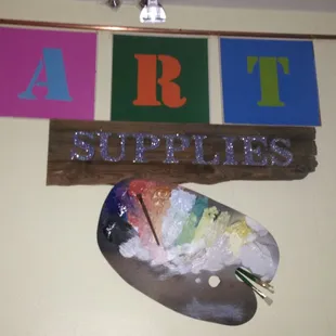 We've got what you need in our art supply corner.