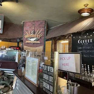 a view of the counter