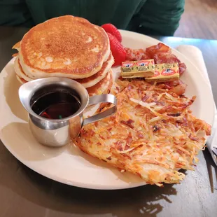 Pancake Breakfast with Bacon